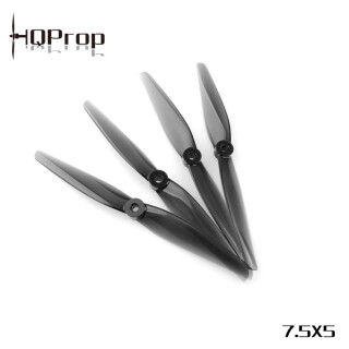 HQProp Durable 7.5x5 Long Range Props Light Grey